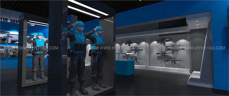 中國(guó)維和警察培訓(xùn)中心展廳
